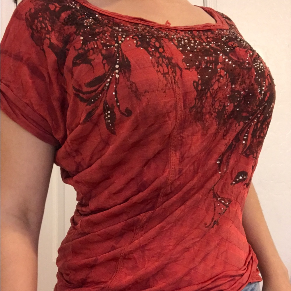 Asymmetrical Miss Me Top