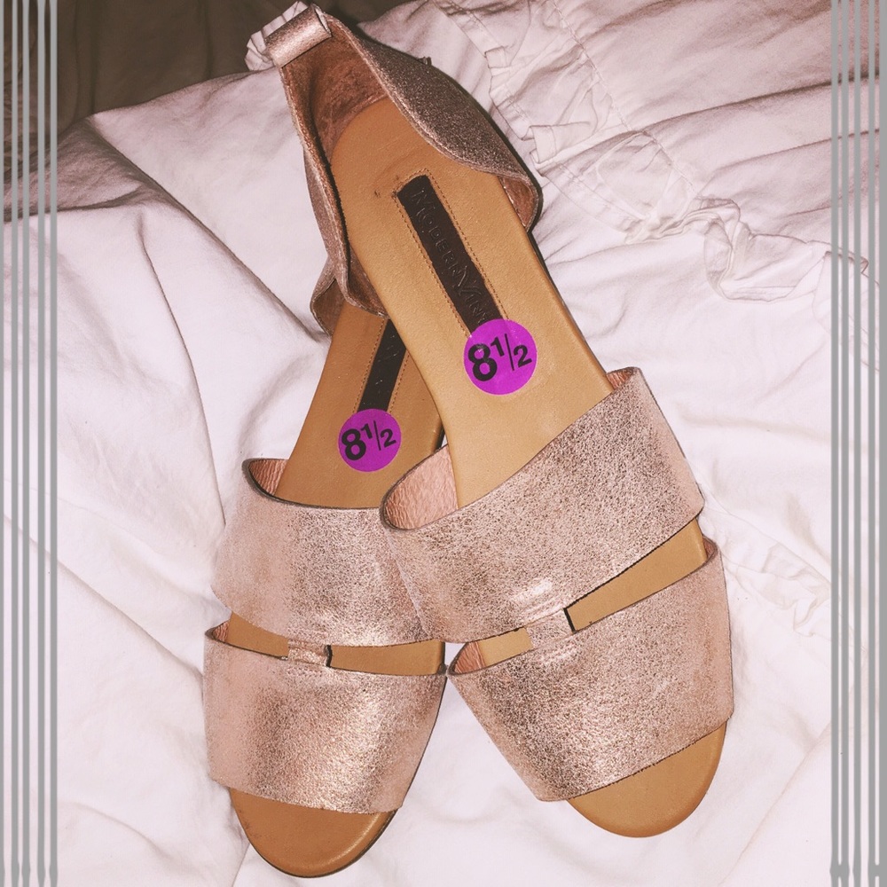 Rose Gold Sandals