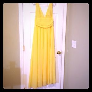 Yellow Sheer Dress