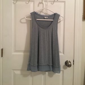 Anthropologie Blue Tank