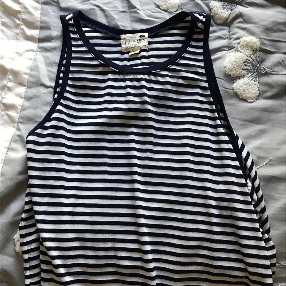 L.A. Hearts crop top