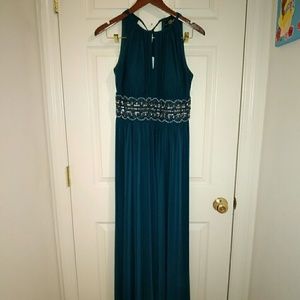 Formal dress. Embellished middle. Maternity