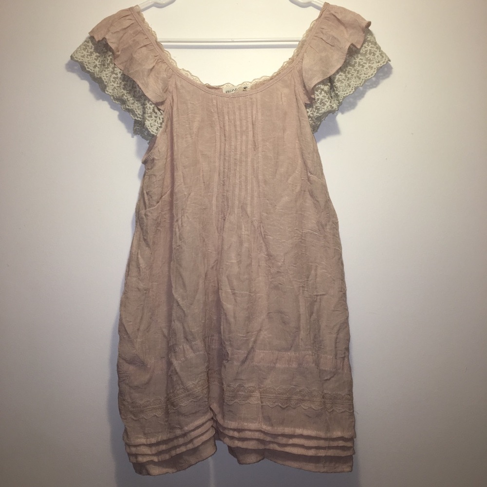 Custom made, blush pink blouse