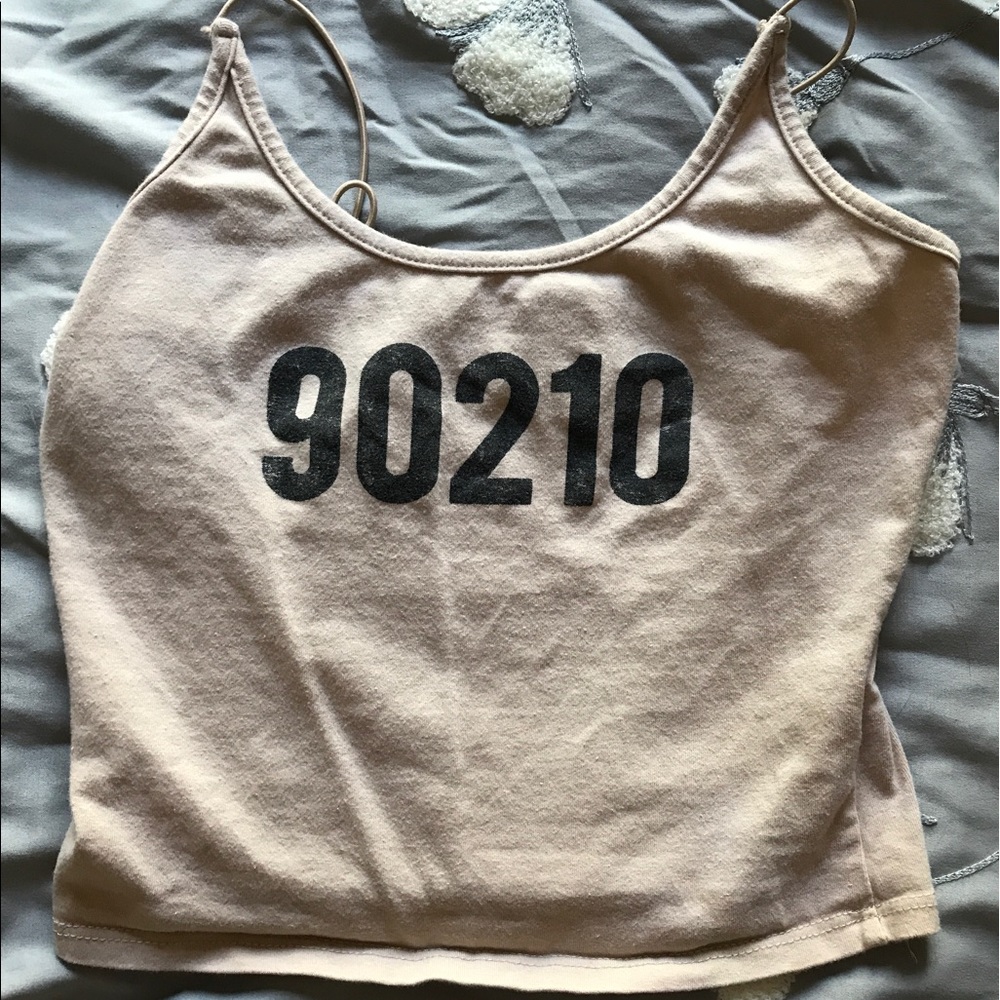 Nude 90210 crop top