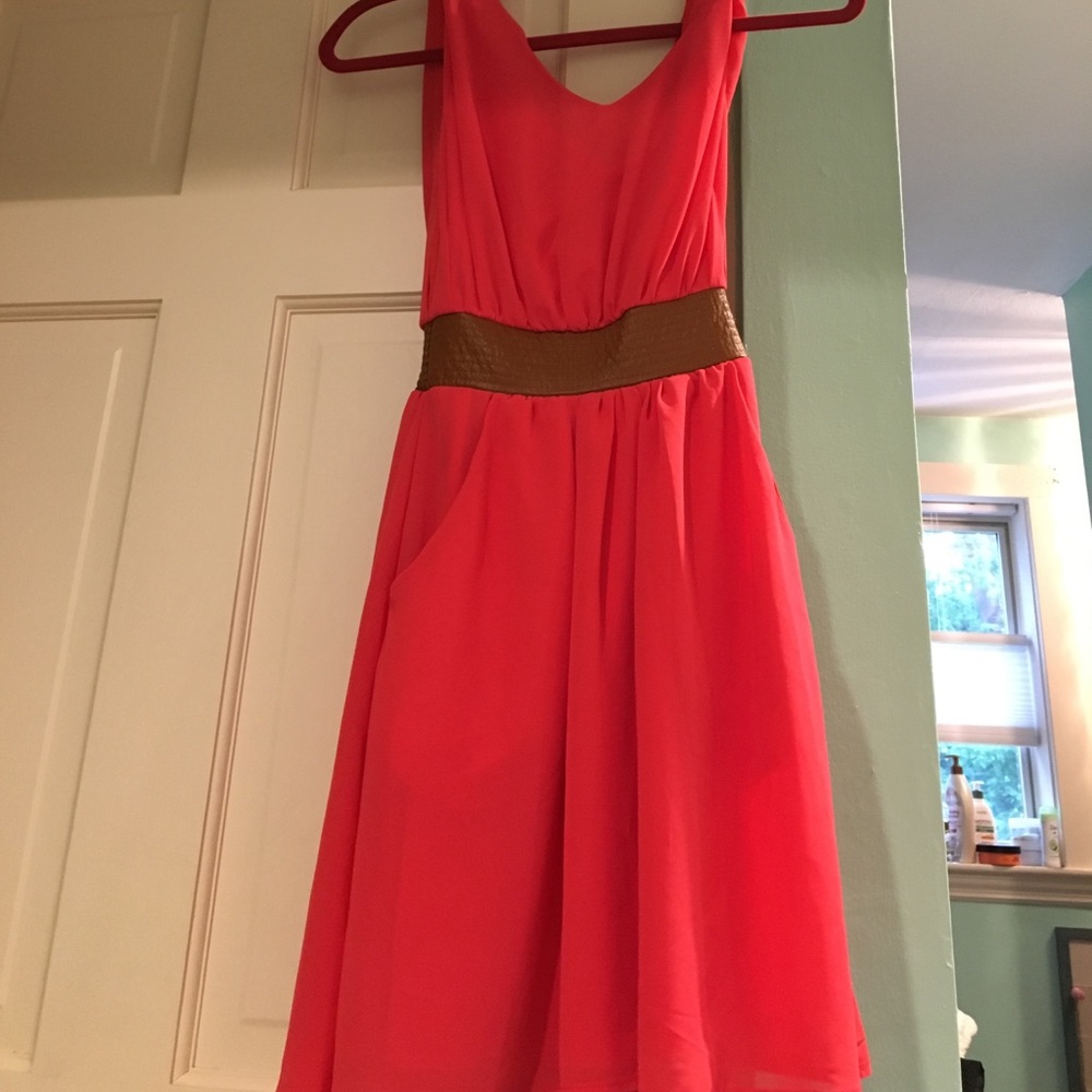 Women's XS coral dress