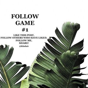 Follow Game #1 🌵
