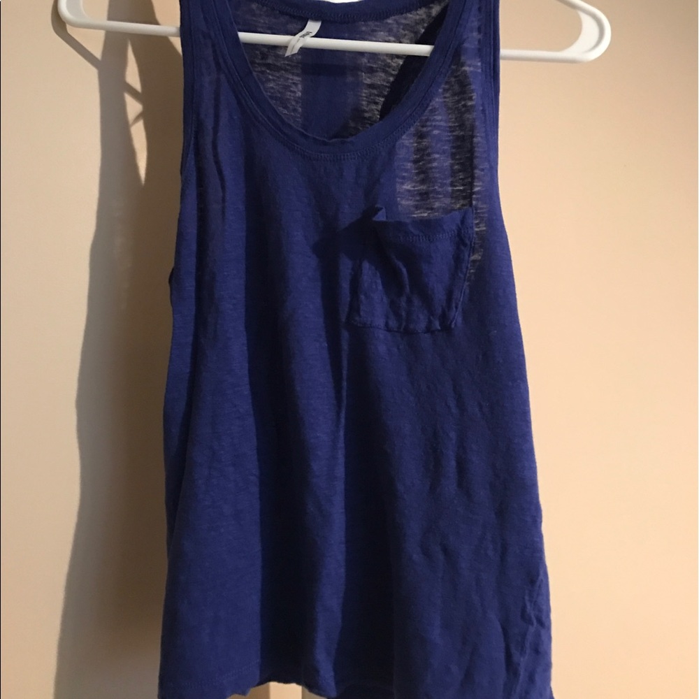 Navy blue/purplish tank top