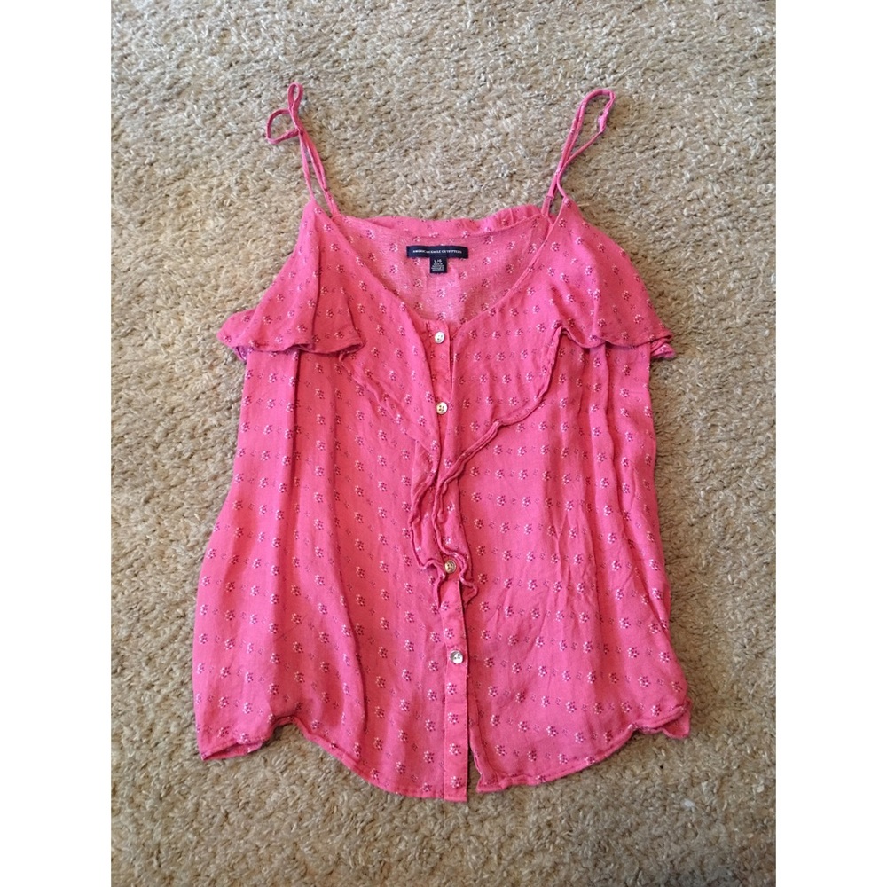 Spaghetti strap tank