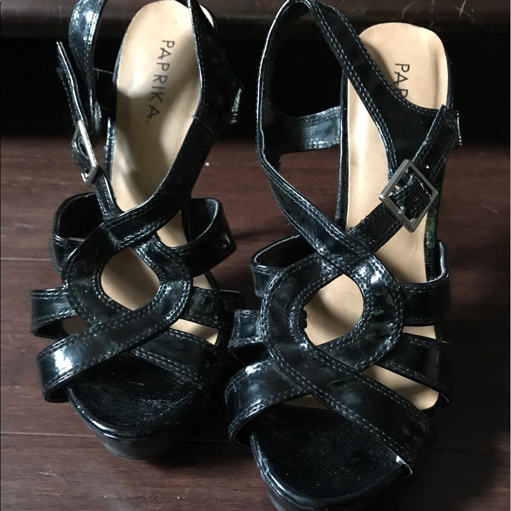 Black heels