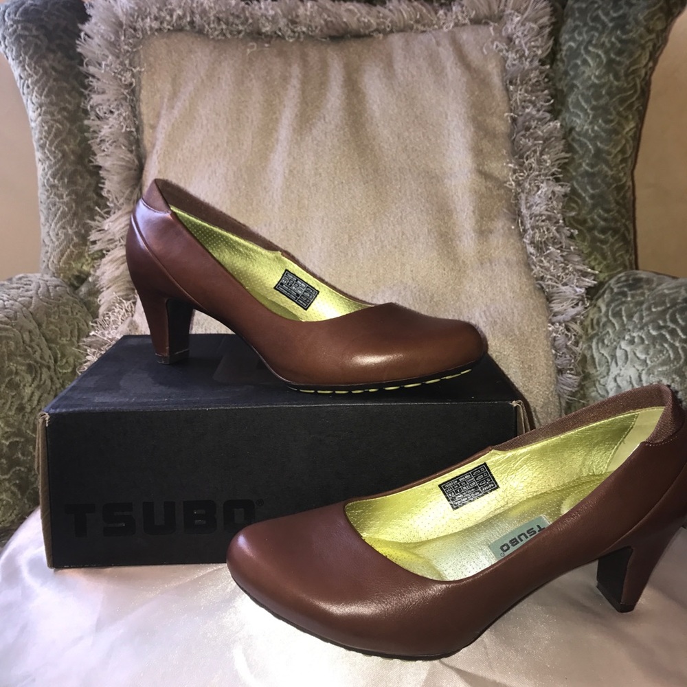 Not your boring brown pumps!!