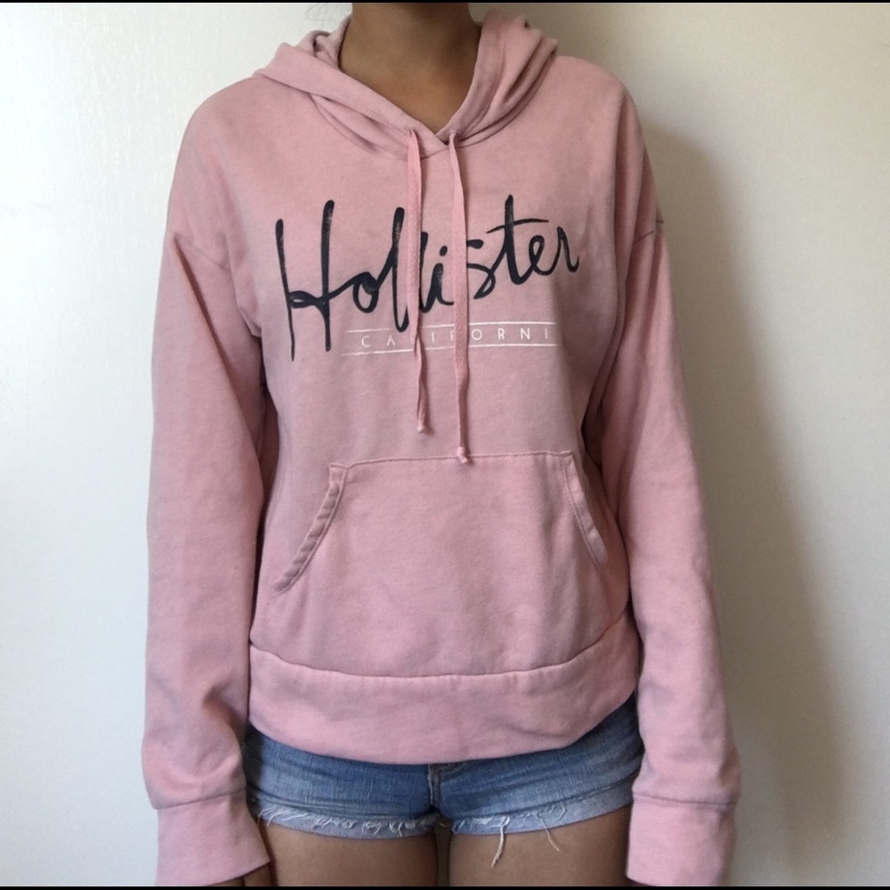 Hollister cropped hoodie