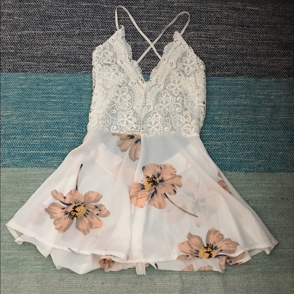 Floral Romper