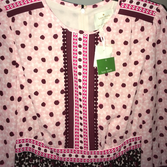 kate spade new york mocked tile dress Size 4 NWT - Picture 3 of 8