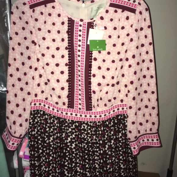 kate spade new york mocked tile dress Size 4 NWT - Picture 6 of 8