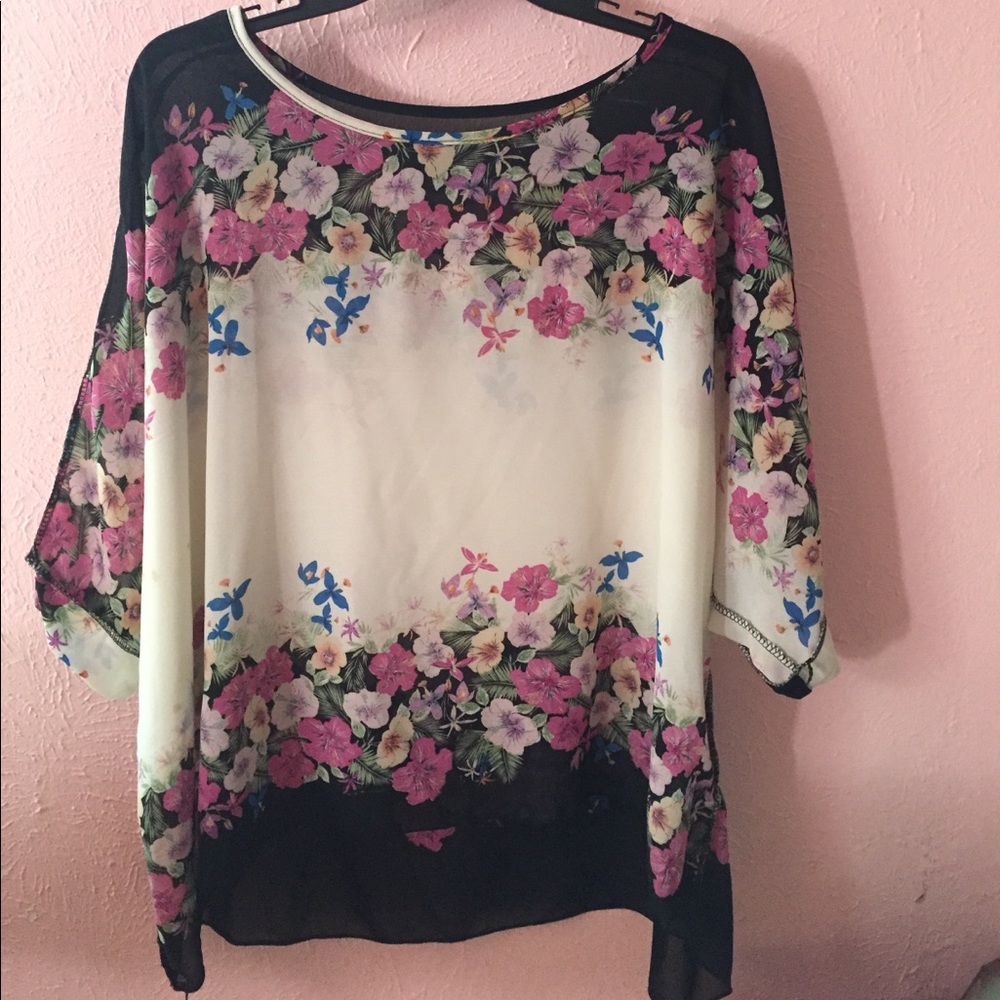 Floral blouse