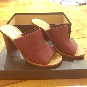 Jcrew Heeled Mule Shoes, 7