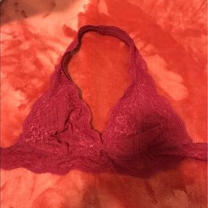 Cute red bralette!