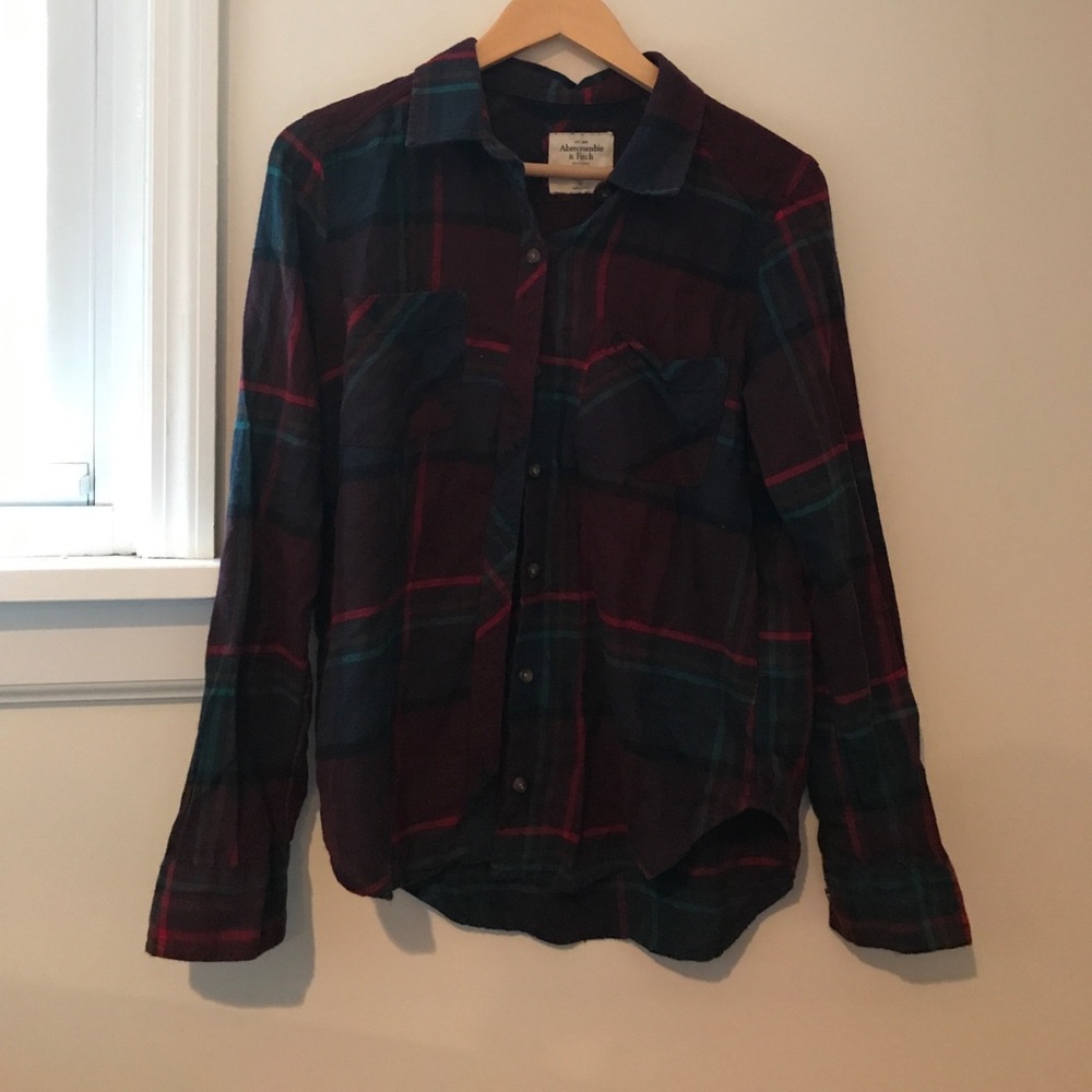 Abercrombie and Fitch flannel