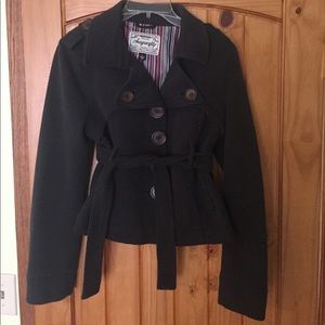 Adorable black and charcoal jacket