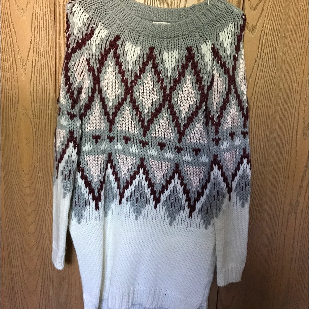 Sweater Dress Long Sleeved