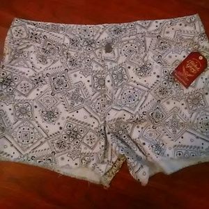 NWT Paisly print shorts
