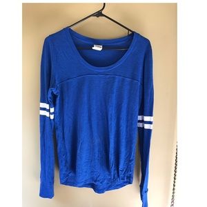 Dark Blue Long Sleeve Tshirt