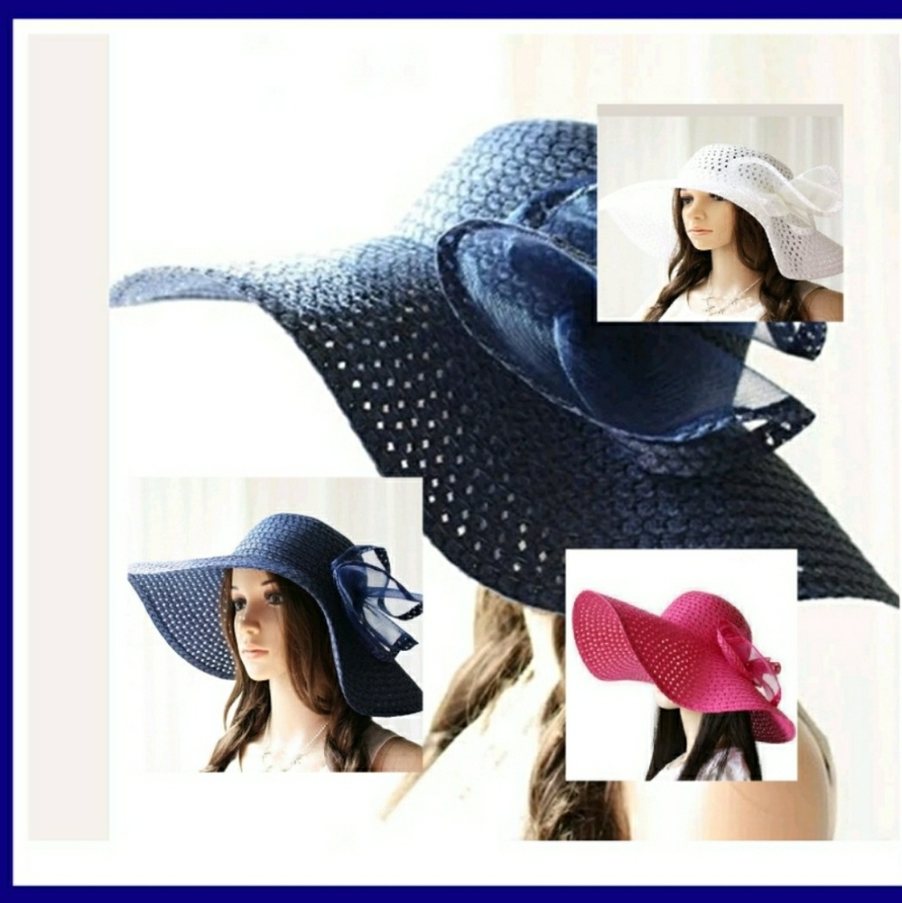 NWT SUMMER SUN HAT  Floppy straw hats