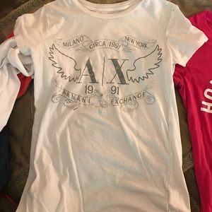 Armani exchange size small t shirt