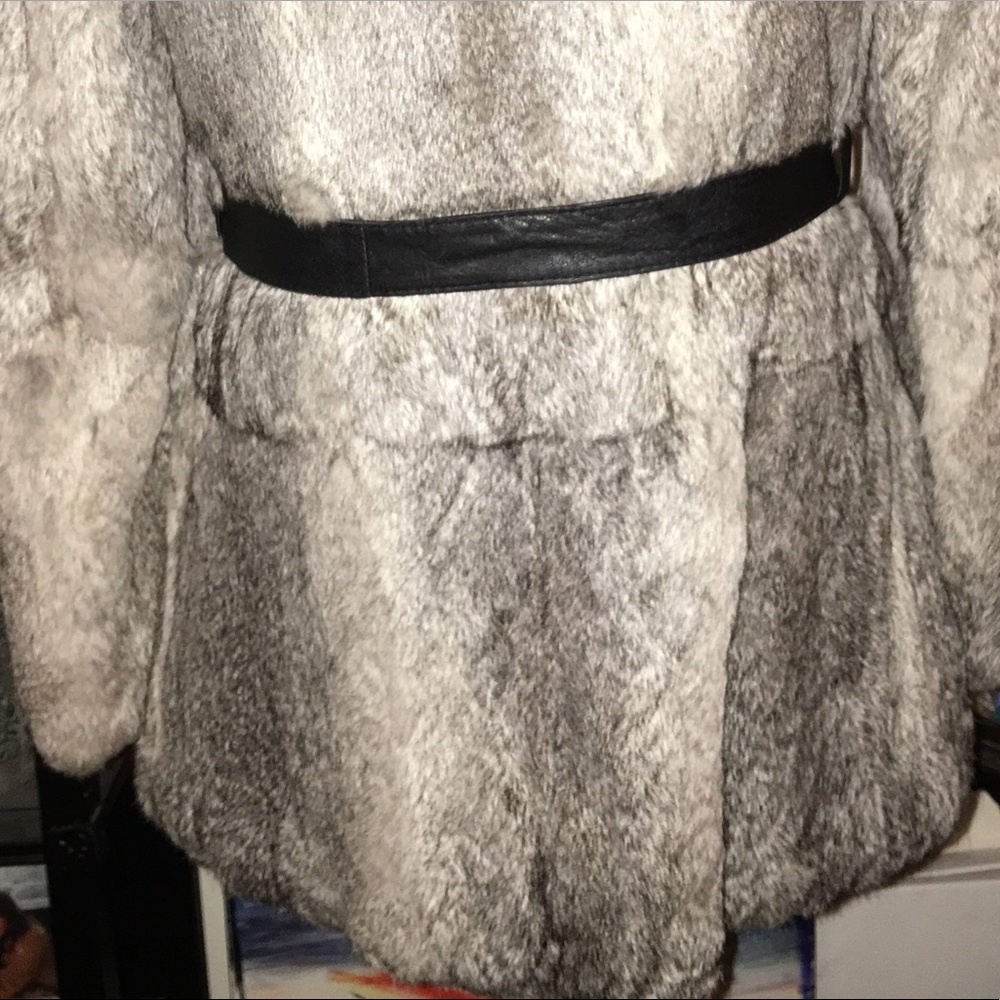 Rabbit fur coat - Picture 4 of 4