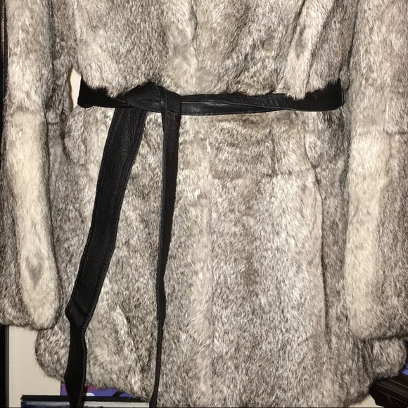 Rabbit fur coat - Picture 2 of 4