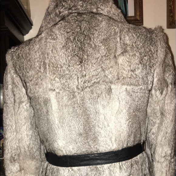 Rabbit fur coat - Picture 3 of 4