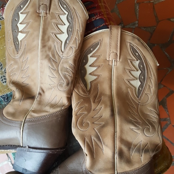 Custom made cowboy boots ACME, 8.5A - Picture 4 of 6