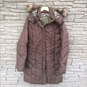 Eddie Bauer Goose Down Long Coat