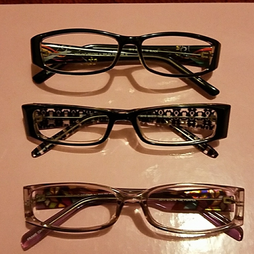 Set of 3 glasses frame