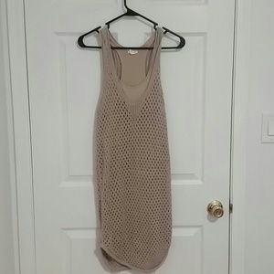 Club Monaco sleeveless sweater dress
