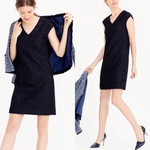 J.Crew Floral lace tunic sleeveless dress