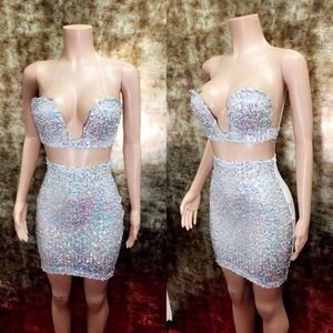 Custom Sequin 2 Piece