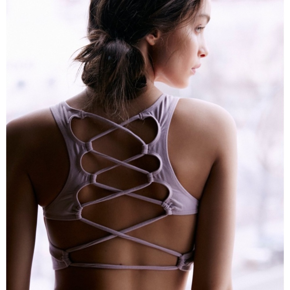 Lattice Back Bra