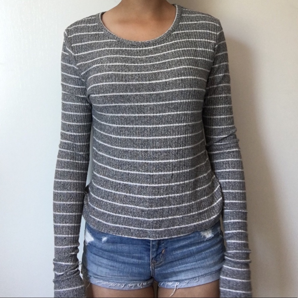 Stripped Brandy Melville long sleeve top