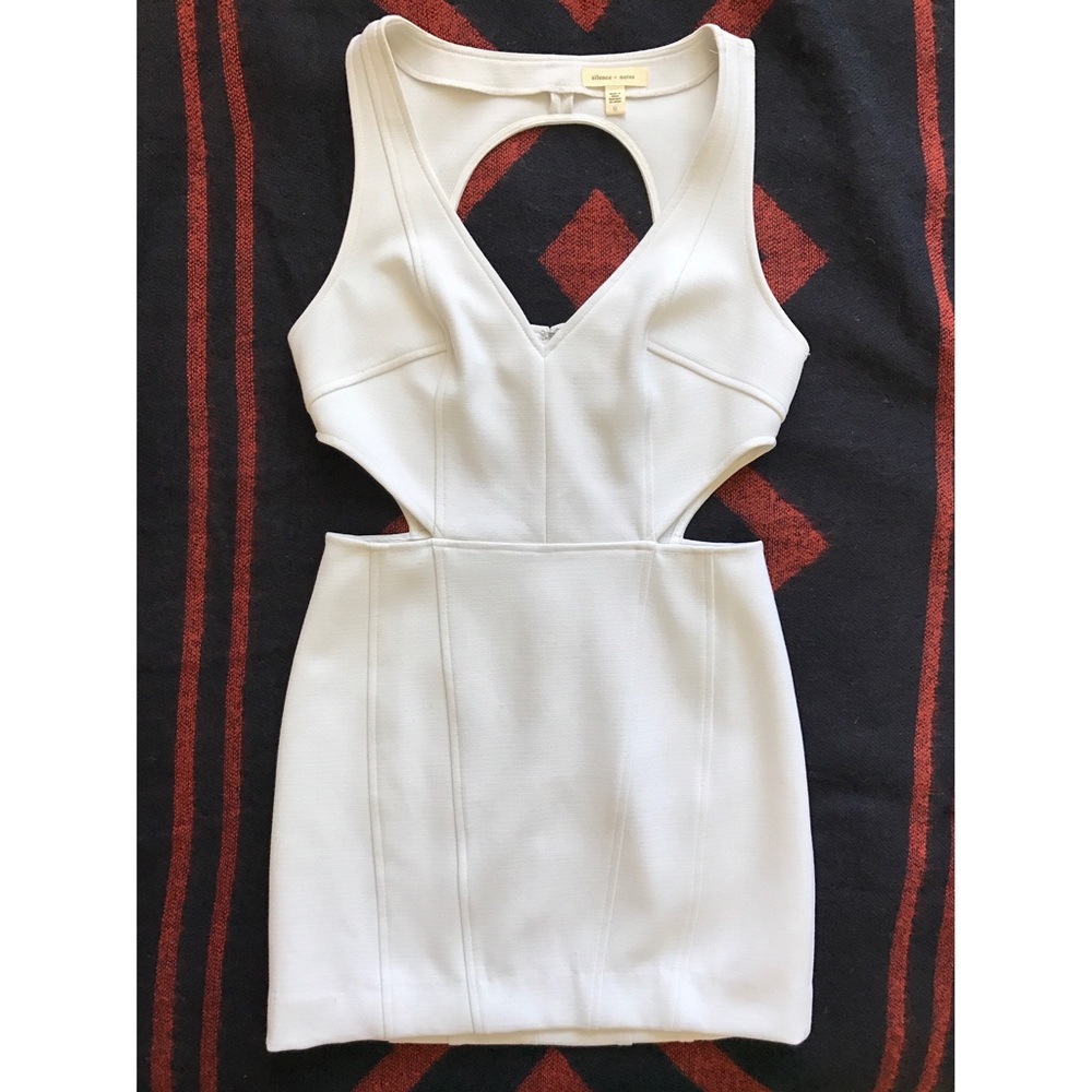 White Bodycon Dress.