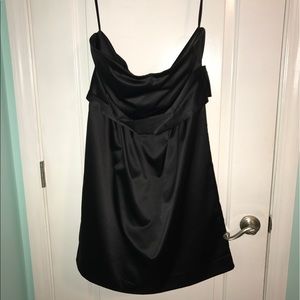 Black Satin Dress