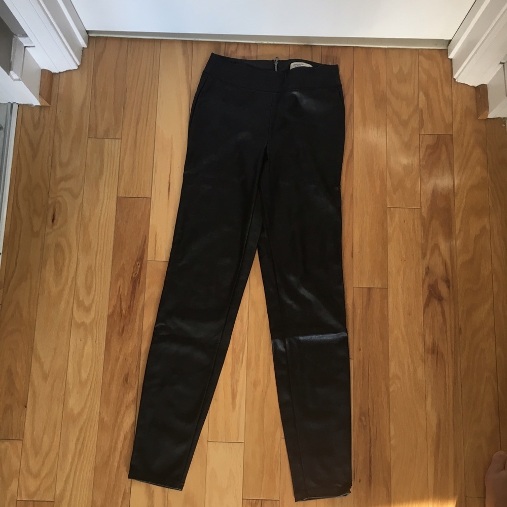A&F Faux Leather Leggings