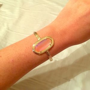 Kendra Scott bracelet - gold and coral