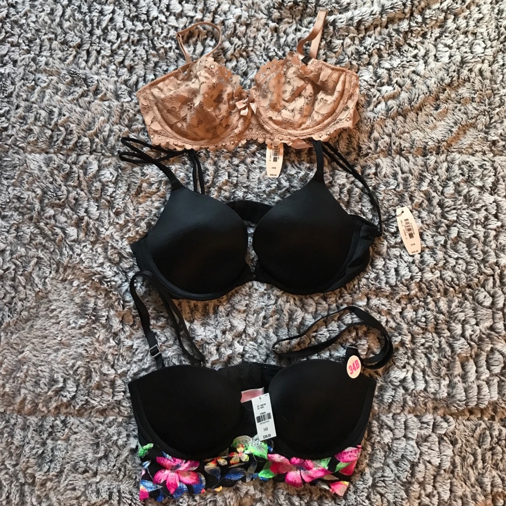 Bra bundle of 3 size 34B