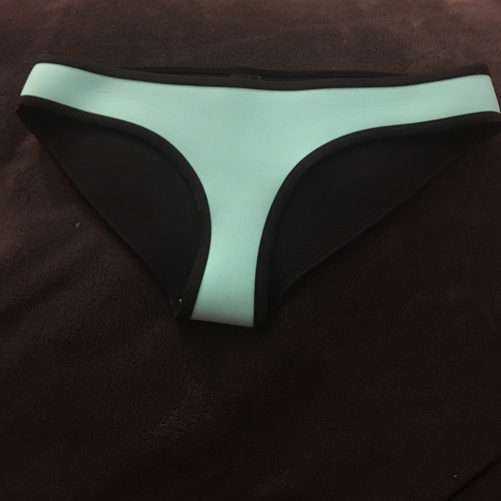 Mint Green Triangl Bikini Bottom