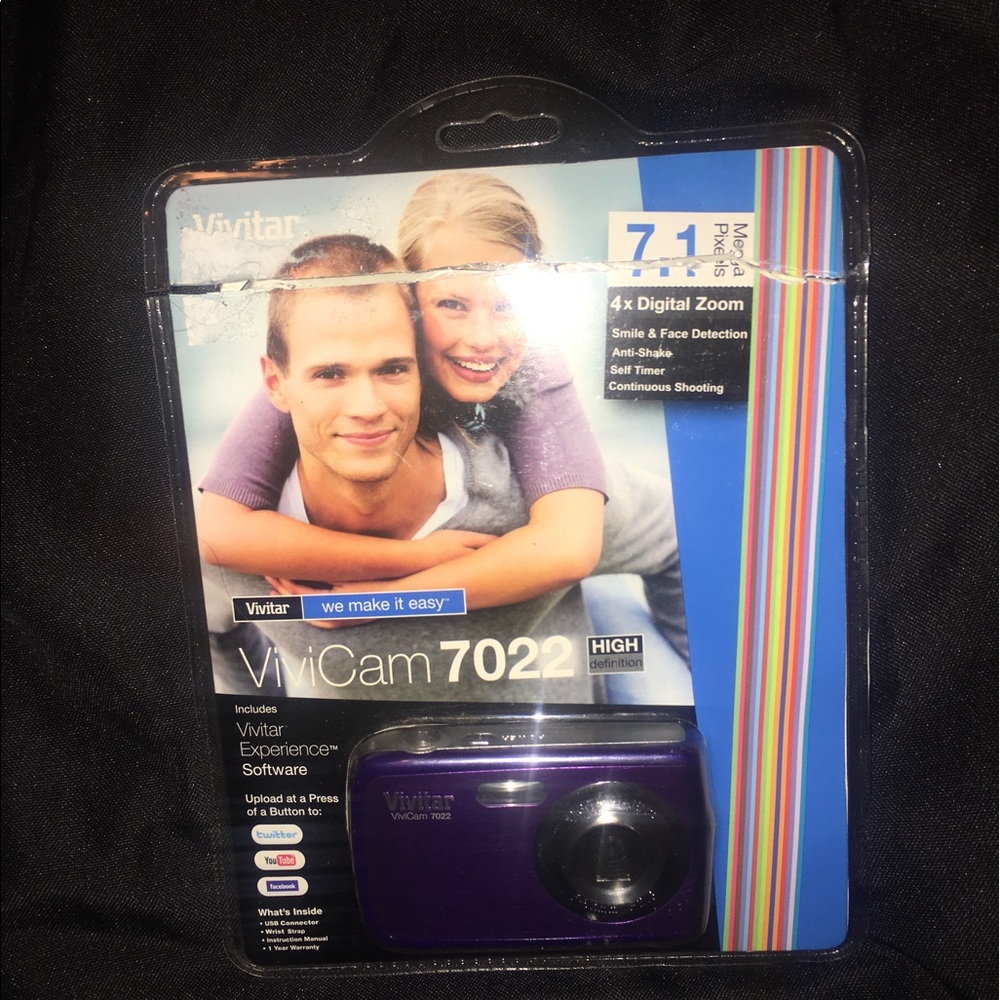 ViviCam Digital Camera - Purple