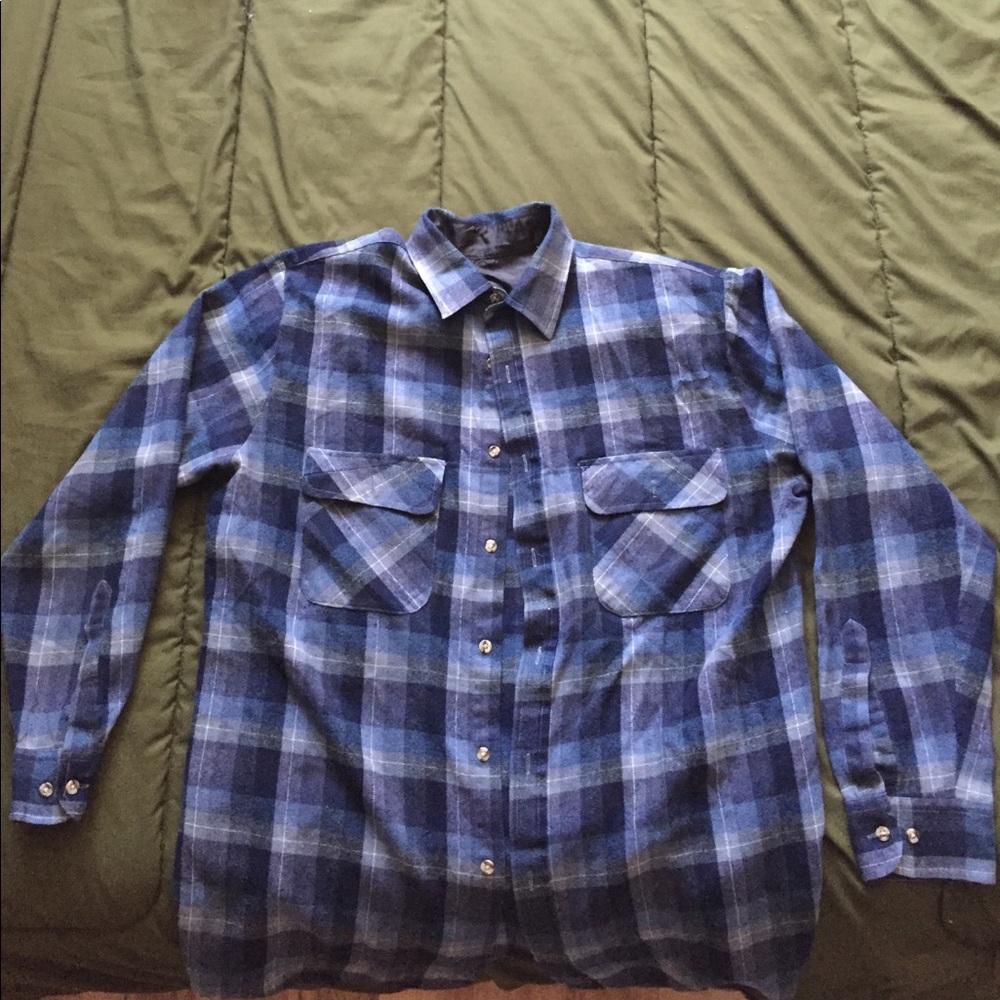 Blue Jawbreaking "RIDE OR DIE" Flannel