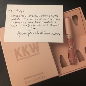 KKW by Kylie Cosmetics Creme Lipstick in Kimmie