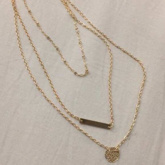 3-in-1 Multilayer Choker Necklace 14k Gold Plated - Picture 3 of 3