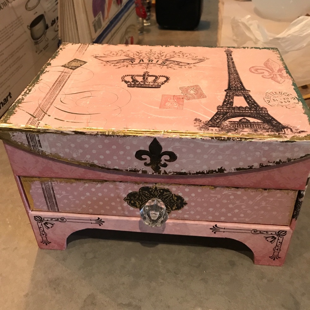 Pink Paris Jewelry Box - MIAMI SALE